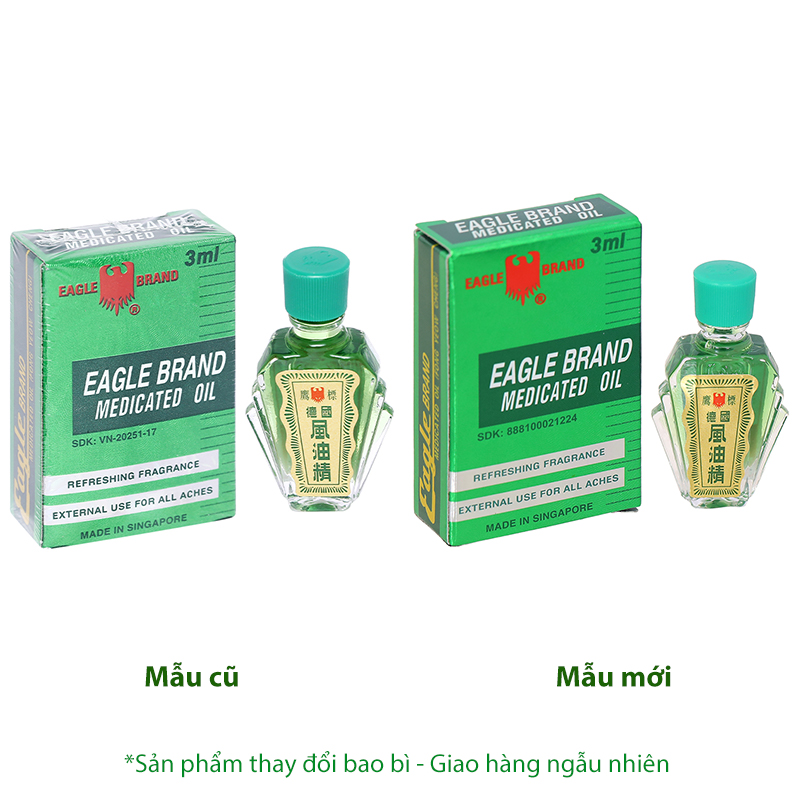 Dầu gió xanh Con Ó chai 24ml - 20